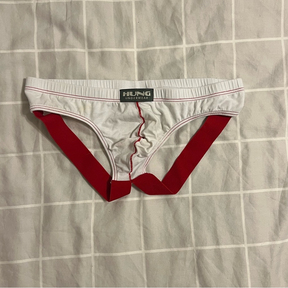 Hung jockstrap